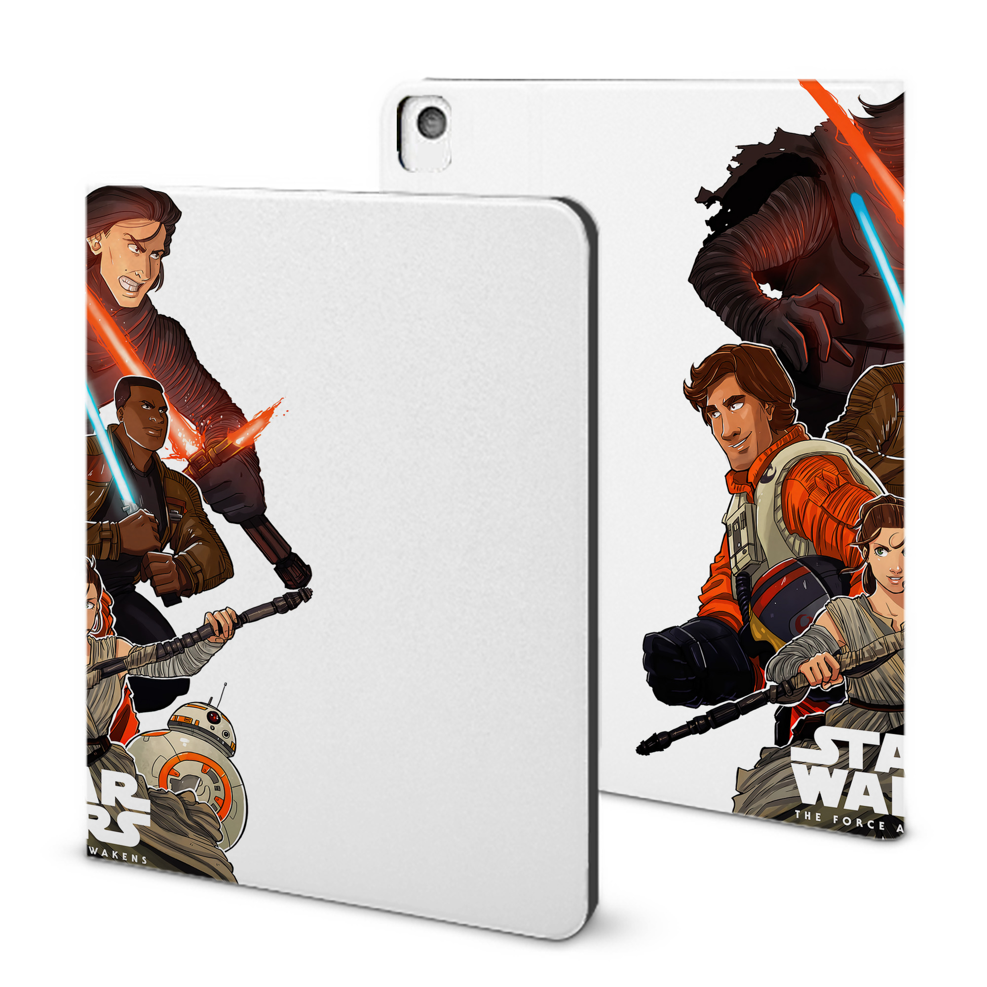 （画像用） スター・ウォーズ Star Wars IPadケース ペンホルダー付き ブックスタイルデザイン